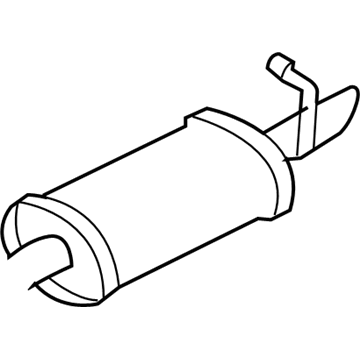 Buick Park Avenue Muffler - 25738945