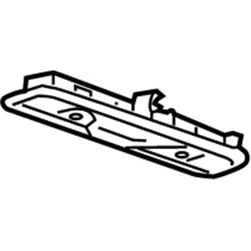GM 23150654 Reading Lamp Assy, Black