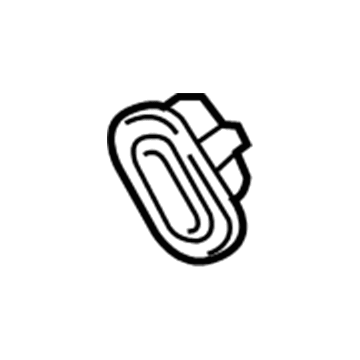 GM 23117502 Coat Hook, Black
