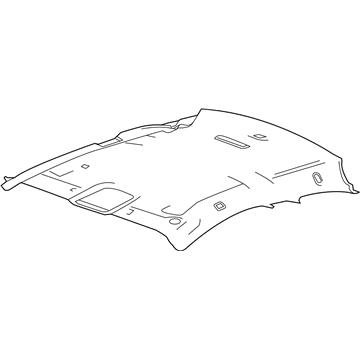 GM 23228688 Headliner, Black