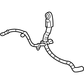 Cadillac SRX Battery Cable - 15804441