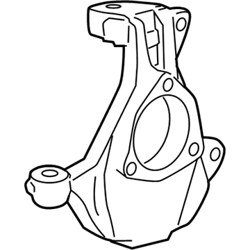 GM 22842315 Knuckle, Passenger Side