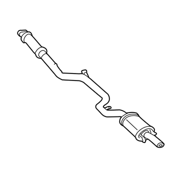 Chevy Exhaust Pipe - 15144842