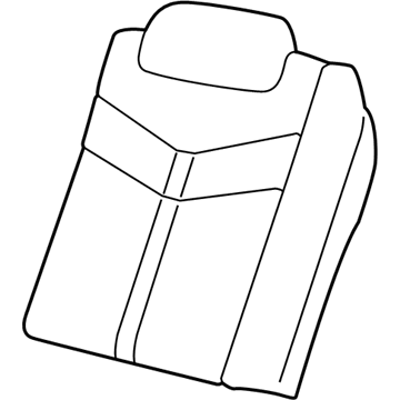 GM 92291989 Seat Back Cover