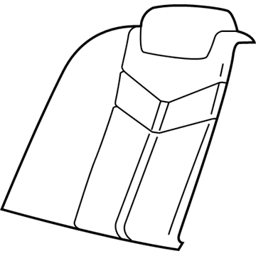 GM 92292004 Seat Back Cover