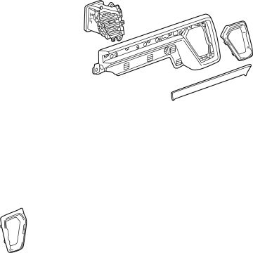 GM 85596751 Applique, Passenger Side
