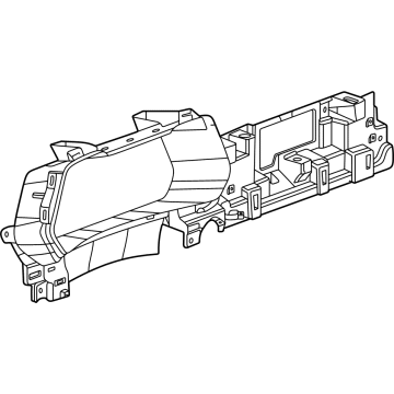 GM 86784188 Cluster Housing, Jet Black