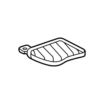 GM 84656067 Defroster Grille, Driver Side