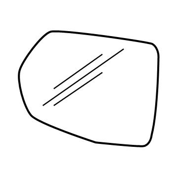Cadillac XT5 Side View Mirrors - 84441692