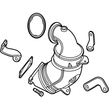 Chevy Trailblazer Catalytic Converter - 12709243