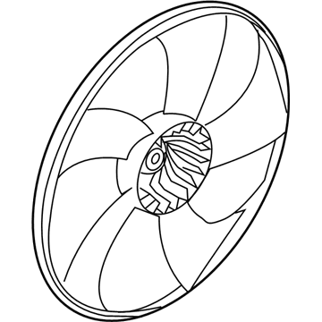 Cadillac 25881843 Fan Blade