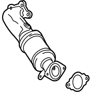 Chevy Camaro Catalytic Converter - 23355680