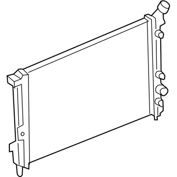 Saturn Relay Radiator - 15892121