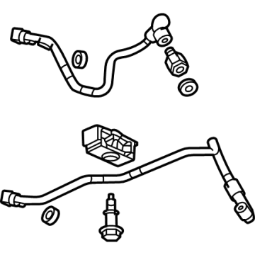 Cadillac Automatic Transmission Oil Cooler Line - 84211801