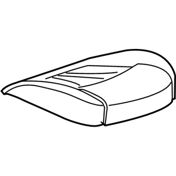 GM 26219142 Cushion Cover, Front