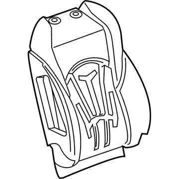 GM 26219157 Seat Back Cover, Front