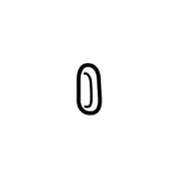 GM 26200583 Seat Switch Knob, Front