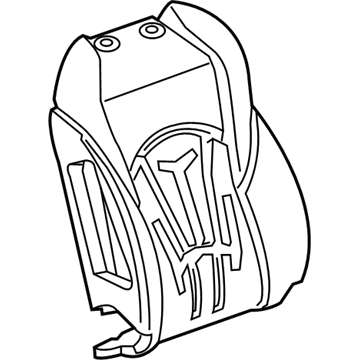 GM 26205756 Seat Back Pad