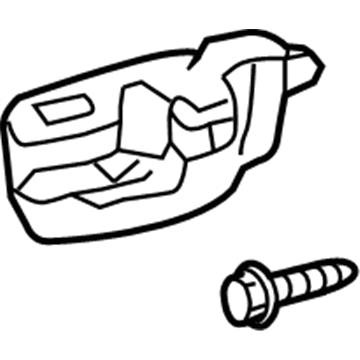 GM 19184205 Handle, Inside, Passenger Side