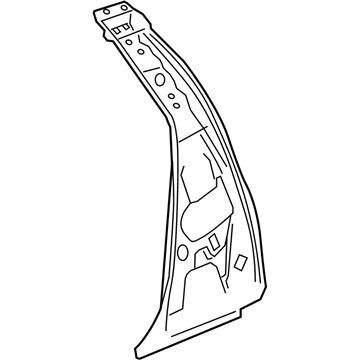 Cadillac 23187718 Inner Lock Pillar