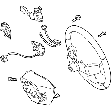 Pontiac Vibe Steering Wheel - 19205123