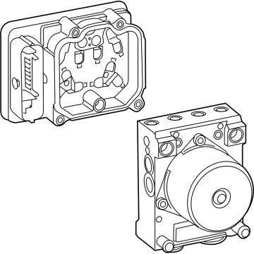 Chevy Silverado 2500 HD ABS Control Module - 86507063