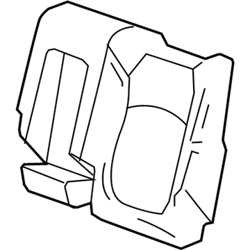 Chevy 22958175 Seat Back Cover