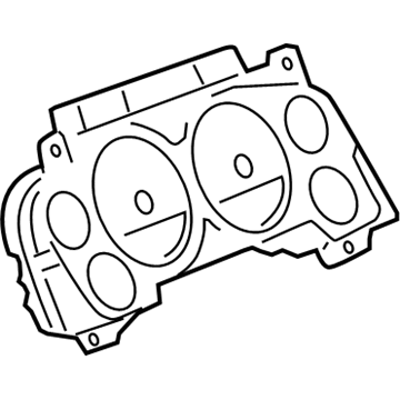 Chevy Silverado 1500 Instrument Cluster - 20958793