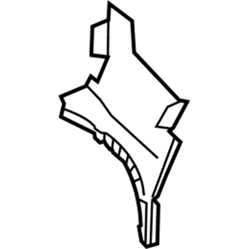 GM 84415280 Reinforcement Panel, Front Passenger Side