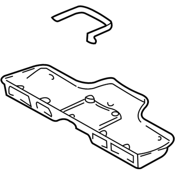 Chevy 12457600 Overhead Console