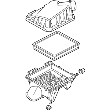 Chevy Malibu Air Filter - 22897041