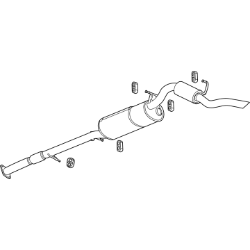 GMC Canyon Muffler - 86785729