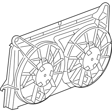 Chevy Silverado 1500 Fan Shroud - 89023365