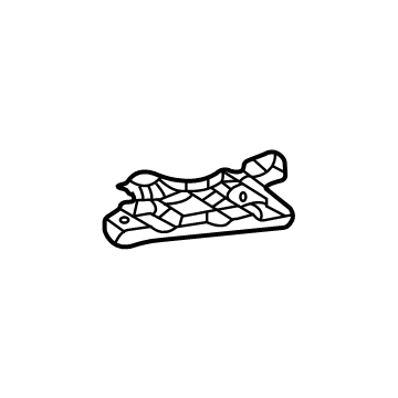 GM 84960386 Bracket, Rear Driver Side