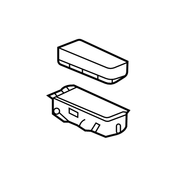 GM 84884114 Compartment, Jet Black