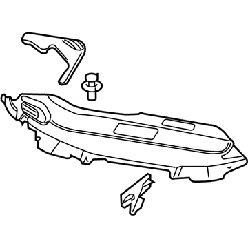 Pontiac 92183569 Air Baffle