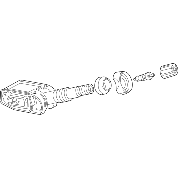 GMC TPMS Sensor - 13540605