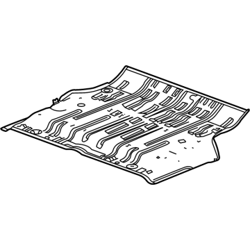 Cadillac 84845461 Center Floor Pan