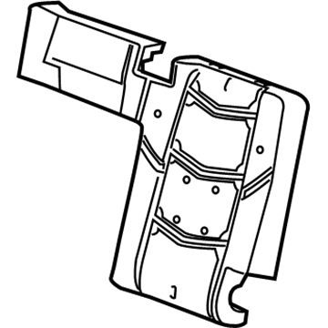 Cadillac Seat Cushion Pad - 23470761