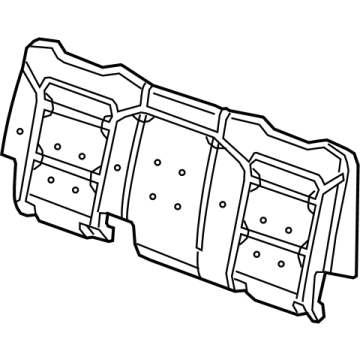 Chevy Silverado 2500 HD Seat Cushion Pad - 84460300
