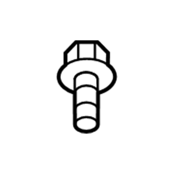 Chevy 11519387 Trailer Hitch Bolt