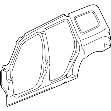 GM 25825370 Uniside, Outer Driver Side