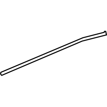 GM 15291983 Lower Weatherstrip, Driver Side