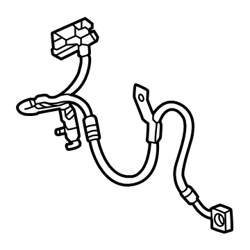 GM 85520980 Flex Hose, Front Driver Side