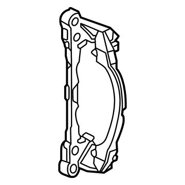 GMC Brake Caliper Bracket - 86779266