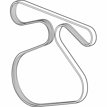 2022 Chevy Silverado 1500 Drive Belt - 12666589