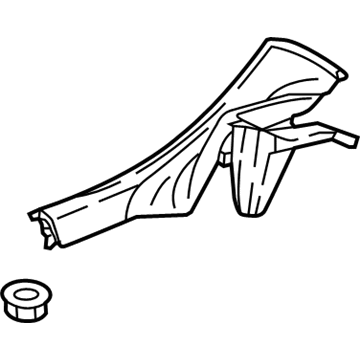 Chevy 84243023 Rear Sill Plate