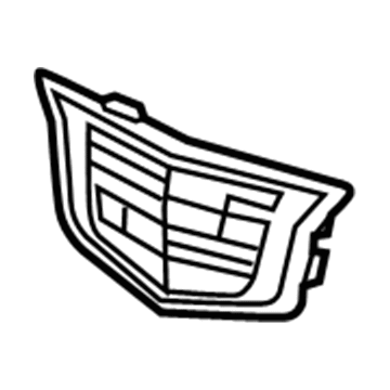 GM 23444634 Emblem, Front