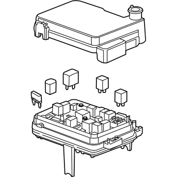 Chevy 22929761 Fuse Box