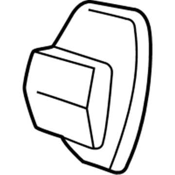 GMC 11570654 Reinforcement Beam Retainer Nut